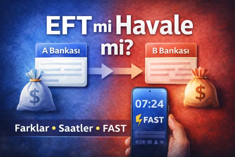 EFT ve Havale Nedir? Arasındaki Farklar Nelerdir?