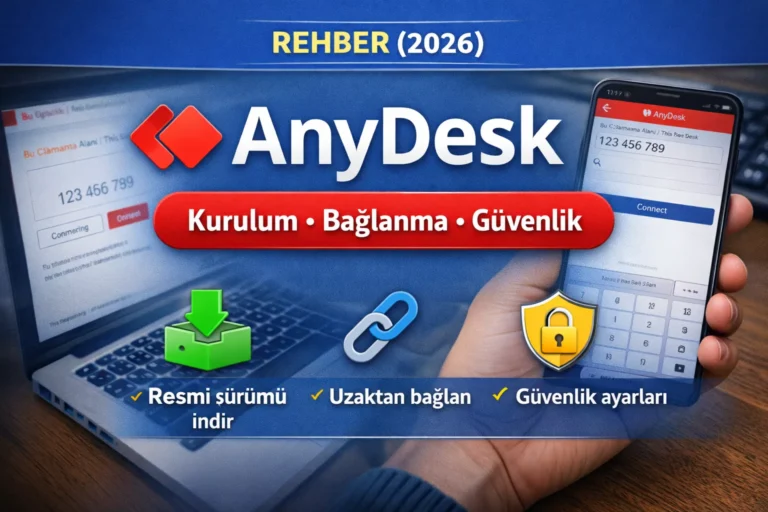 AnyDesk Nedir, Nasıl Kullanılır? Hemen Ücretsiz İndirin anydesk nasıl kurulur, nasıl indirilir ve nasıl kullanılır