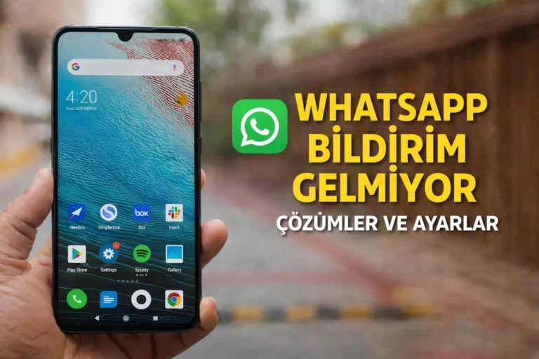WhatsApp Bildirim Gelmiyor (Android): 12 Kesin Çözüm + Ayar Kontrol Listesi (2026) whatsapp bildirim glmiyor sorunu ve çözümü